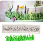 Molde De Silicone Grama de Jardim / Bosque Mod 1