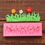 Molde De Silicone Grama de Jardim / Bosque Mod 1