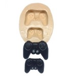 Molde de Silicone Controle de Video Game Joystick 2 Modelos