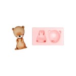 Molde de Silicone Urso Ursinho do Bosque