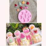 Molde de Silicone Frutas Shopkins