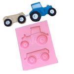 Molde de Silicone Trator da Fazendinha