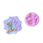 Molde de Silicone Urso de Pelucia Pequeno