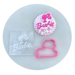 Marcador de Acrilico Logo da Barbie + Cortador