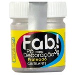 Gel Para Decoração 3g fab Gel Prateado