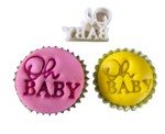 Carimbo Marcador Oh Baby Pequeno 3,5cm