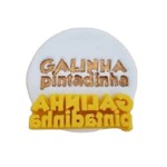 Carimbo Marcador Logo Galinha Pintadinha 5,5cm