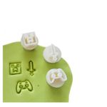 Kit Carimbos Marcadores Video Game 2cm Docinho
