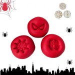 Kit Carimbos Marcadores Super Herois - Homem Aranha 2cm