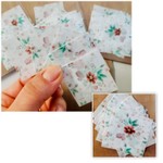 Papel de Arroz Comestivel Floral 10 Uni