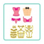 Kit Cortadores Despedidida de Solteiro - Lingerie 5cm