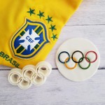 Cortador Aneis Olimpicos Para Decorar Olimpiadas