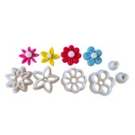 Kit Cortadores de Mini Flores 2,5cm 4 Un