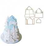 Cortador Castelo da Frozen Para Montar 7cm