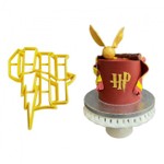 Cortador Logo Harry Potter Grande 10cm