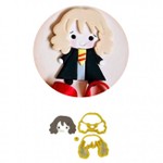 Cortador Harry Potter - Rosto Hermione Cute 6,5cm