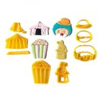 Kit Cortadores Itens do Circo 5cm