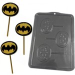 Forma Pirulito Logo Morcego do Batman Simples C-531283