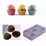 Forma Mini Cupcakes Especial 3 Partes C-19