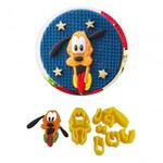 Cortador Turma do Mickey - Rosto do Pluto 5,5cm