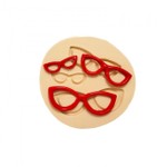 Molde de Silicone 3 Oculos Universal