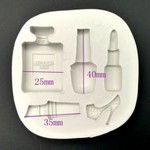 Molde de silicone maquiagem para confeitar