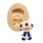 Molde de silicone Super Mario Toad para Decorar