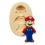 Molde de silicone Super Mario para Decorar