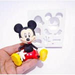 Molde de Silicone Mickey 3D