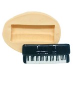 Molde de Silicone Instrumentos Musicais Teclado