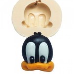 Molde de Silicone Looney Tunes Baby - Rosto Patolino