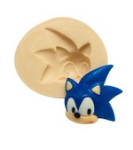 Molde De Silicone Rosto Do Sonic