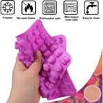 Forma de Silicone Mini Frutas 66 Cav