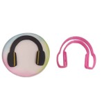 Cortador Musica - Fone de Ouvido Headset 5cm