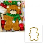 Cortador Urso Ursinho de Natal 9,7cm