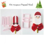 Kit Cortadores Natal - Papai Noel Popsicle