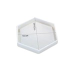 Molde de Silicone Porta Copos Hexagonal