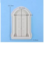 Molde de Silicone Porta para Decorar Bolos de Casa