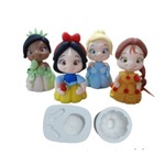 Molde de Silicone Princesas Universal 2 Partes