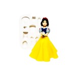 Molde de Silicone Branca de Neve Corpo Inteiro