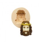 Molde de Silicone Rosto de Jesus Cristo