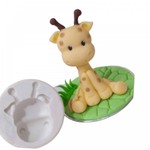 Molde de Silicone Safari - Rosto da Girafa