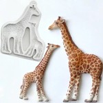 Molde de Silicone Safari - Girafas