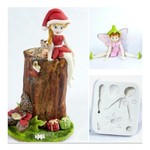 Molde De Silicone Peter Pan - Fada Sininho 3D