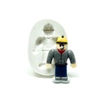 Molde de Silicone Boneco Builderman do Roblox