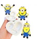 Molde de Silicone Minions Universal 2 Pçs