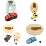 Kit Moldes de Silicone Personagens dos Carros