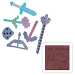 Molde De Silicone Armas Video Game Para Decorar