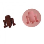 Molde de Silicone Boneco Minecraft Lego