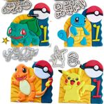 Kit Cortadores Personagens do Pokemon 5 Un